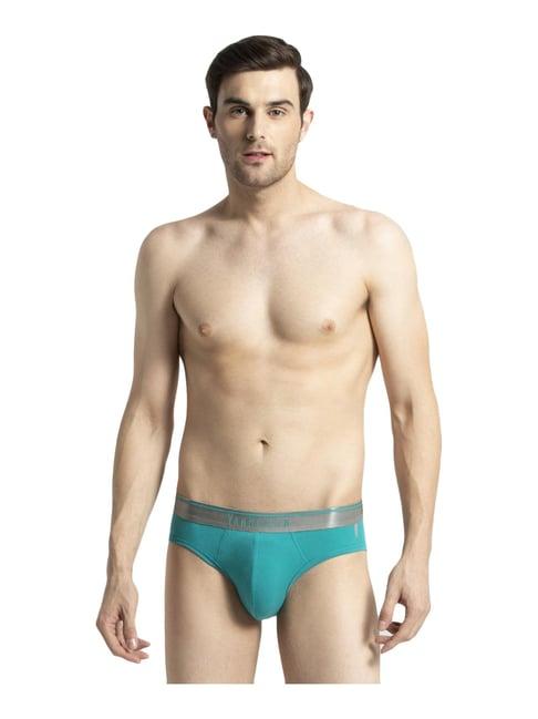 van heusen green cotton comfort fit briefs