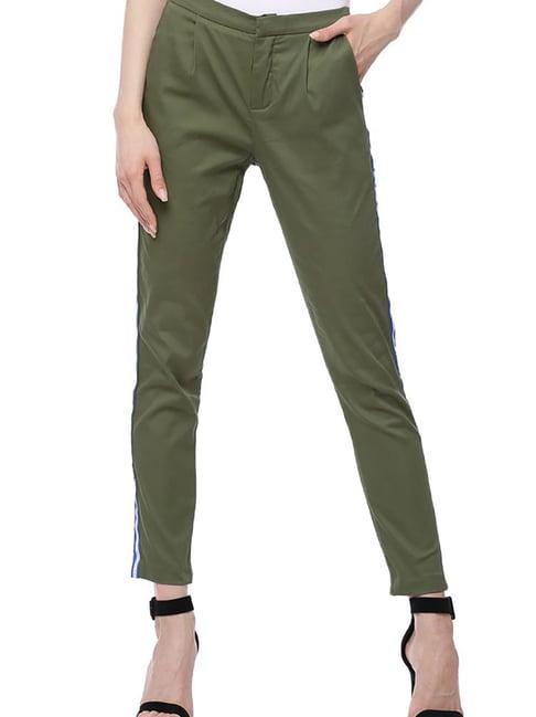 forever 21 green skinny fit pants