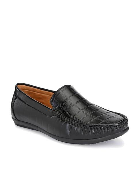 prolific black casual loafers