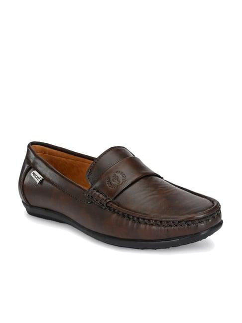 prolific brown casual loafers