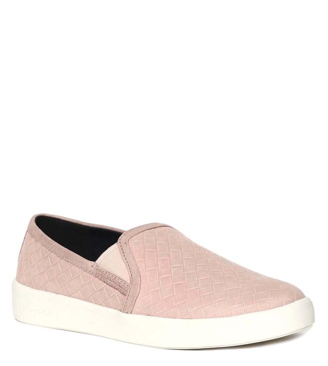 cole haan women's grand crosscourt street rose slip-on sneakers