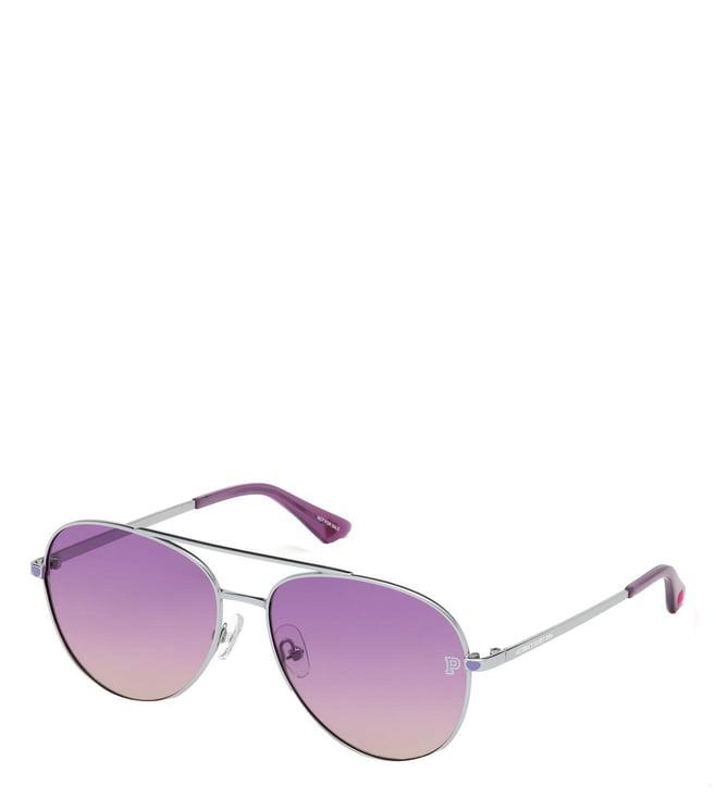 victoria's secret purple pilot sunglasses for women