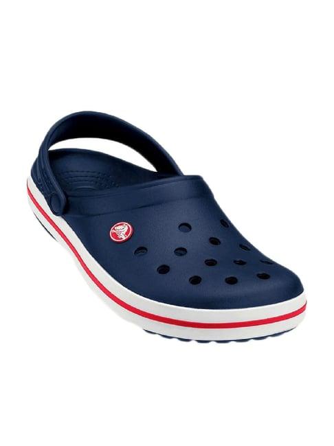 crocs unisex crocband navy clogs