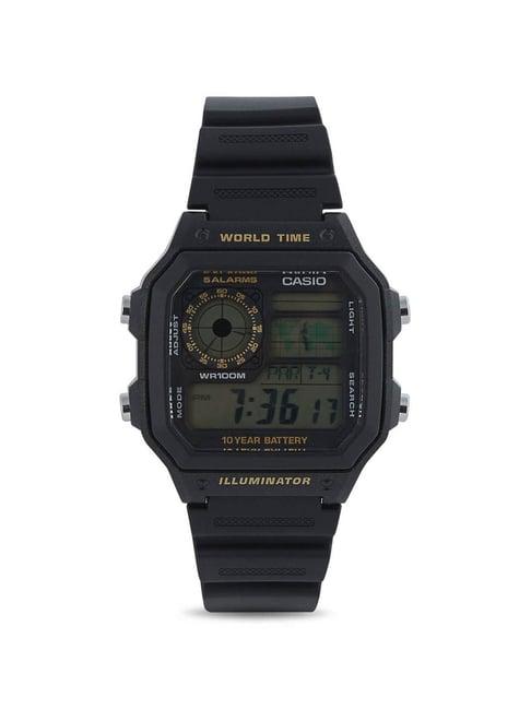 casio youth series ae-1200wh-1bvdf (d098) digital watch