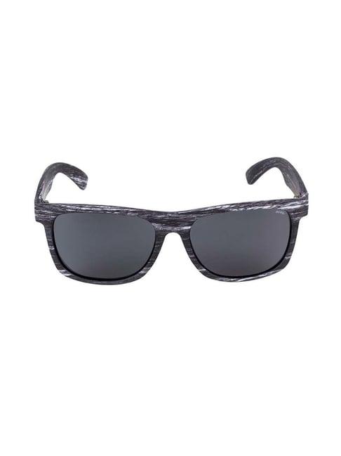 invu b2637b smoke grey polarized wayfarer