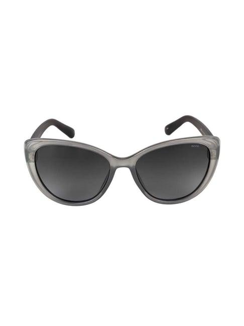 invu b2700a grey polarized cat eye sunglasses