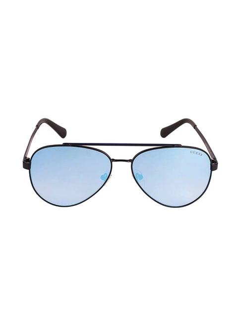 guess gu69185902x aviator sunglasses for men