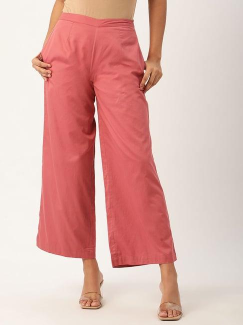 rooted dusty cedar cotton trousers