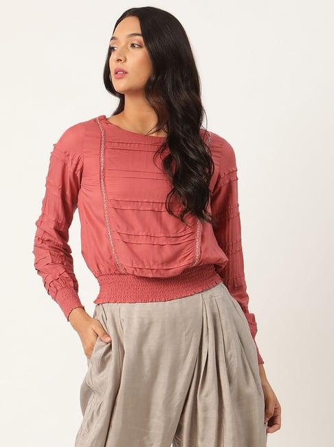 rooted dusty cedar regular fit top