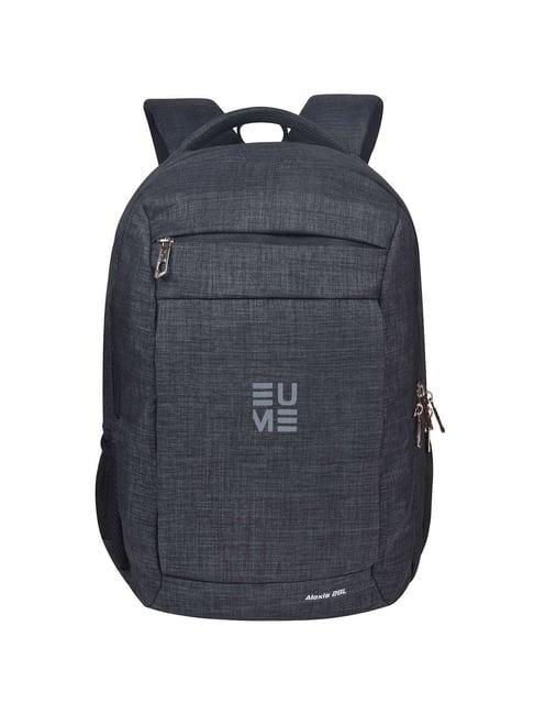 eume 28 ltrs black medium laptop backpack