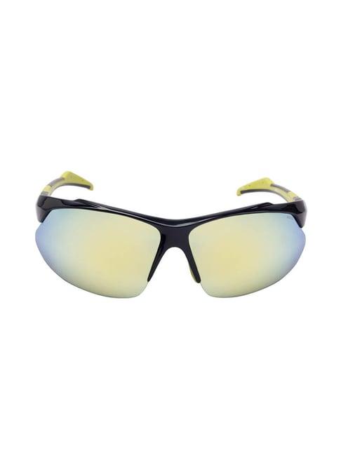 invu a2509k yellow polarized wraparound sunglasses