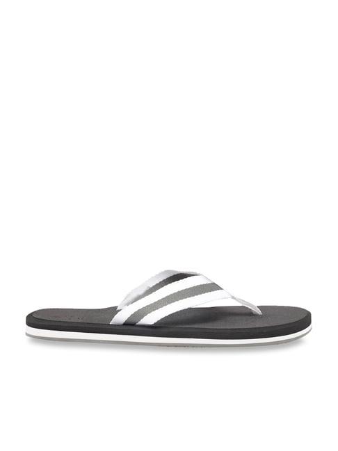 call it spring men's senaviel white & grey flip flops