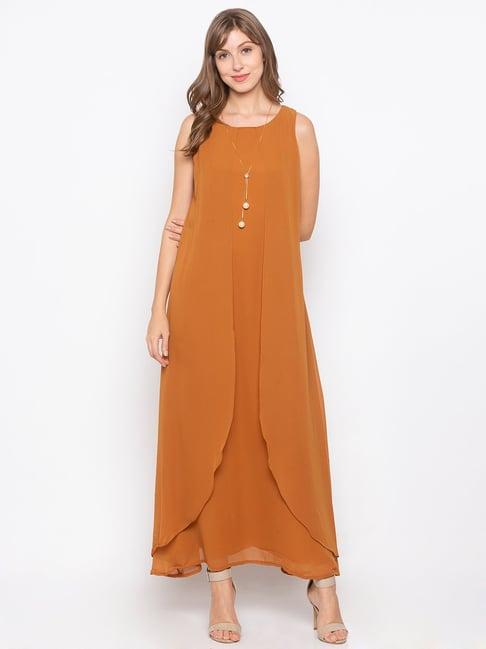 iti sand maxi dress