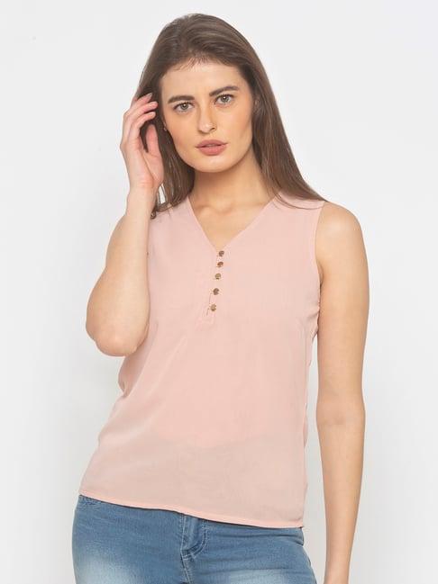 iti ice pink regular fit top