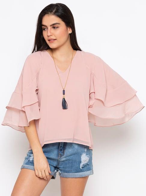 iti ice pink regular fit top