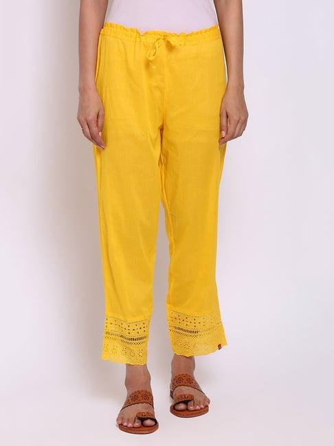 biba yellow palazzo