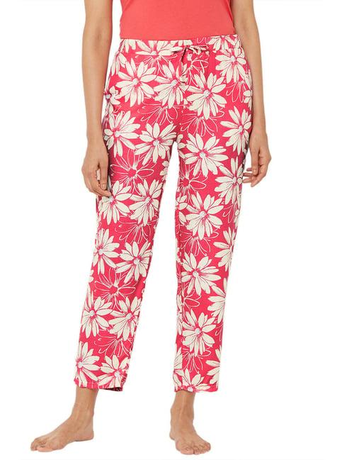 soie pink floral print pyjamas