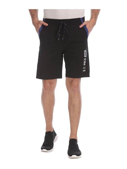 u.s. polo assn. black regular fit shorts