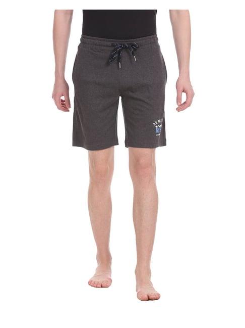 u.s. polo assn. charcoal slub shorts