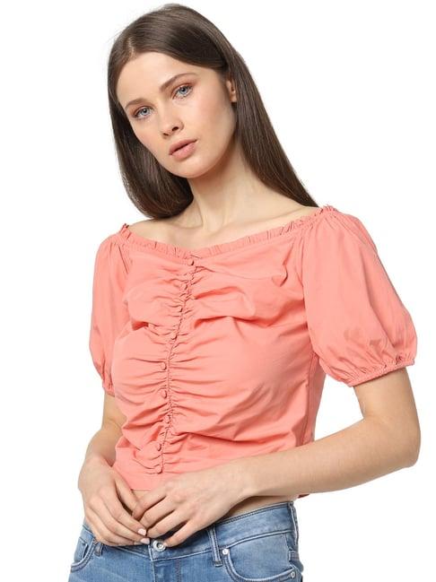 only peach cotton top