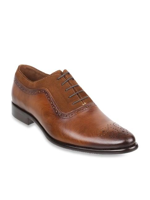 j. fontini by mochi men's tan oxford shoes