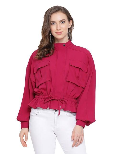 oxolloxo fuchsia land jacket