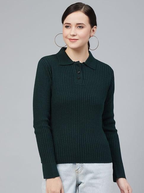 cayman green full sleeves pullover