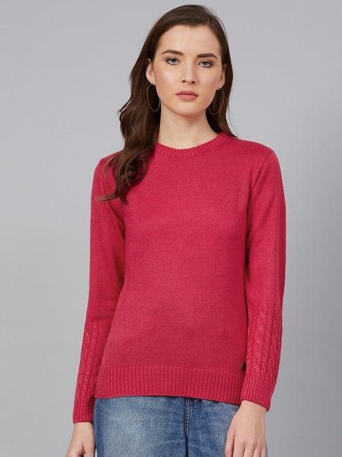 cayman hot pink full sleeves pullover