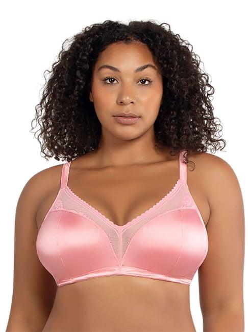 parfait flamingo pink non wired padded bralette