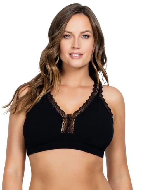 parfait black non wired non padded bralette