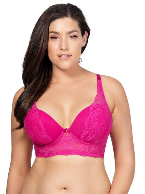 parfait wild pink under wired padded t-shirt bra