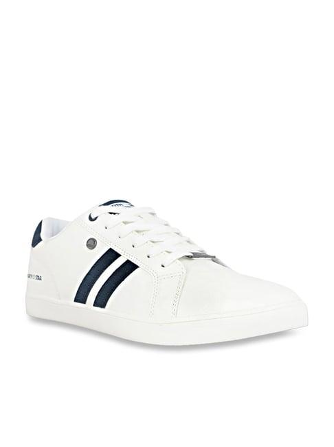 north star by bata men's white casual sneakers