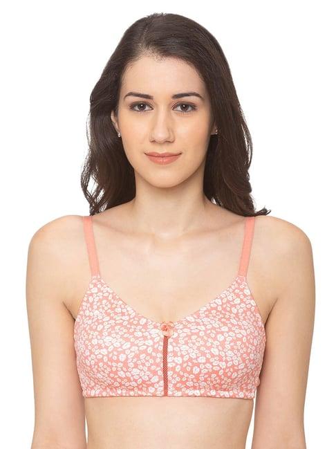 candyskin coral non wired non padded full coverage bra