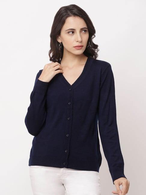 globus blue full sleeves cardigan