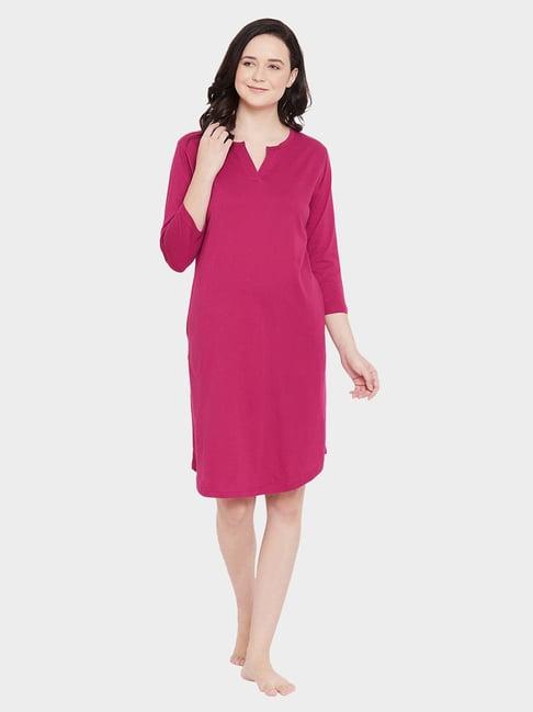 hypernation pink a-line dress