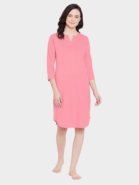 hypernation pink a-line dress