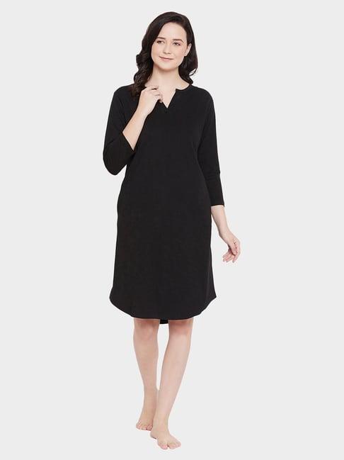 hypernation black a-line dress