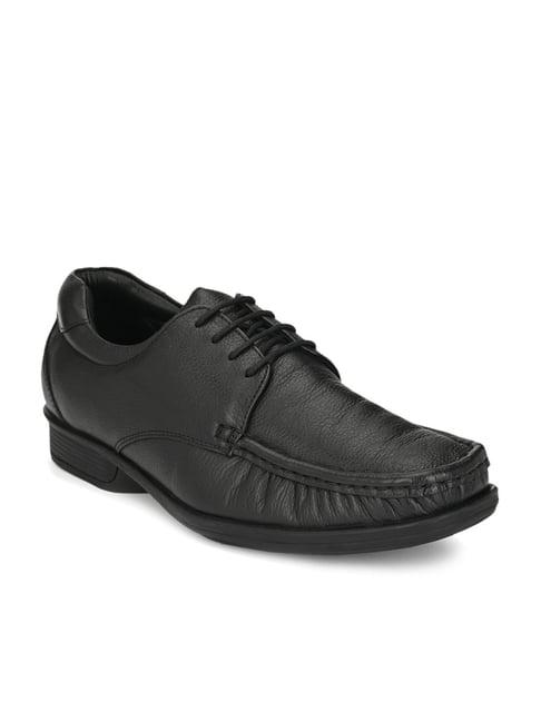 delize black derby shoes