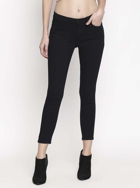 people black mid rise jeans