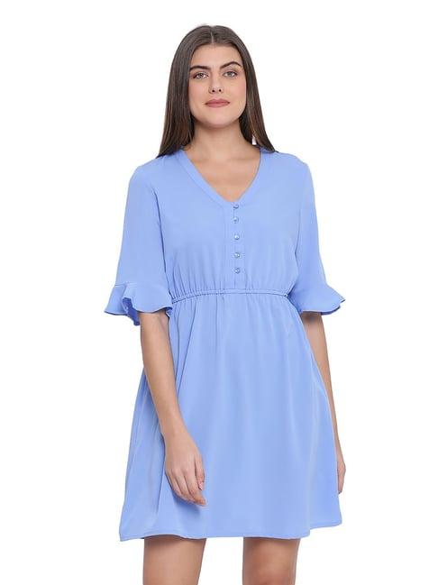 oxolloxo blue regular fit notorious dress