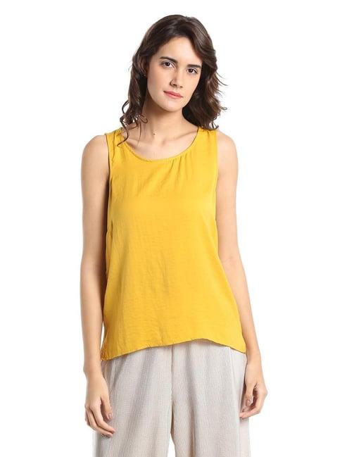 vero moda nugget gold loose fit top