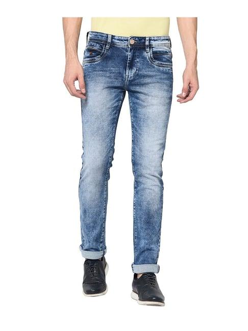 duke blue regular fit jeans