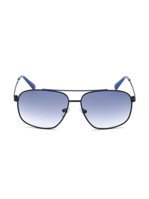 guess gu69736102w aviator sunglasses for men