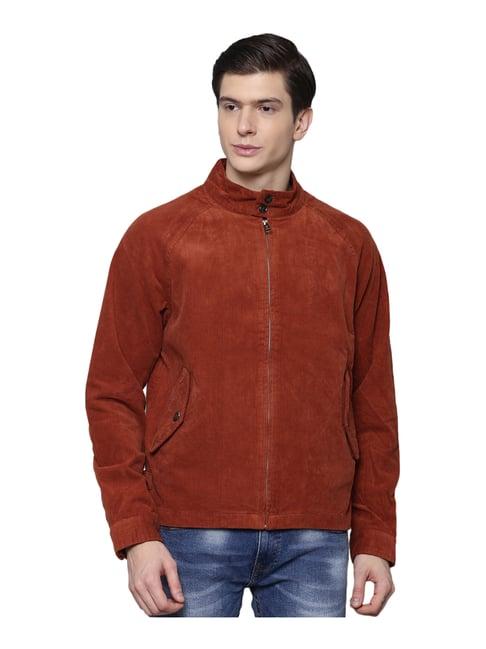 ben sherman rust cotton regular fit jacket