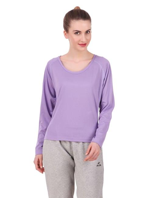 alcis purple rose regular fit tee