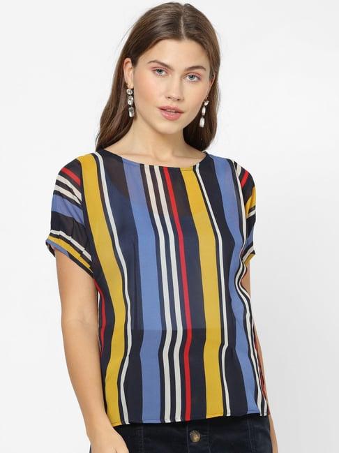 forever 21 multicolor striped top