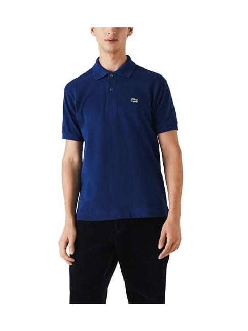 lacoste blue l.12.12 classic fit polo t-shirt