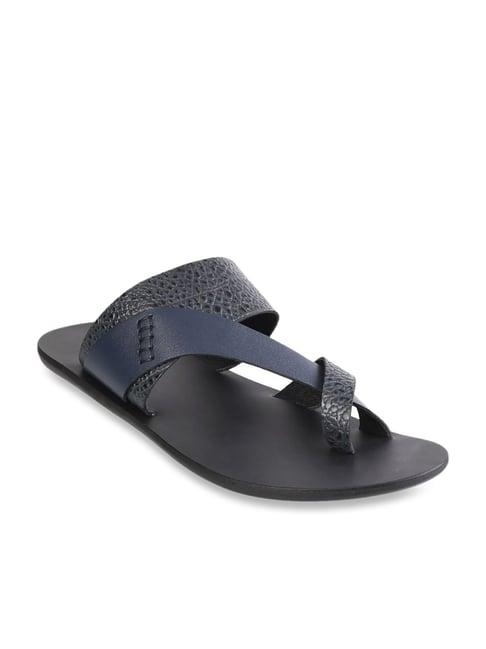 mochi men's navy cross strap sandals