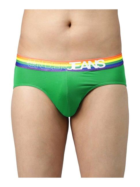 underjeans by spykar green briefs