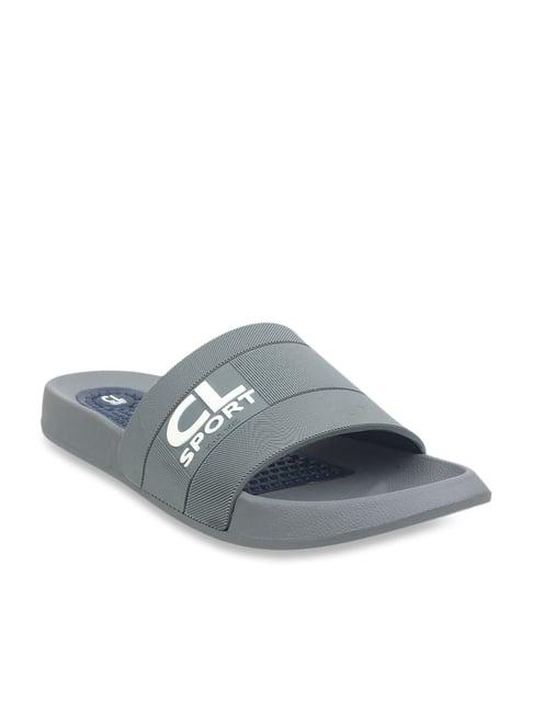 cl sport by carlton london men's grey casual sandals